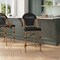 Flash Furniture Marseille Stackable IndoorOutdoor French Bistro 26 Counter Height Stool, Black and Bamboo Finish SDA-AD642107-CS-BK-NAT-GG - alternate 3
